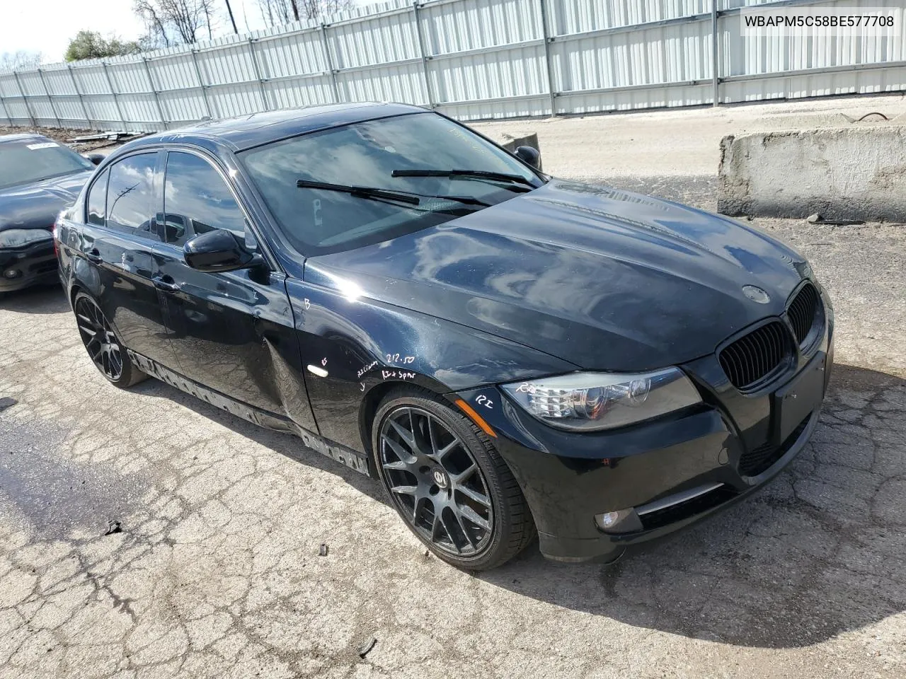 2011 BMW 335 I VIN: WBAPM5C58BE577708 Lot: 46109044