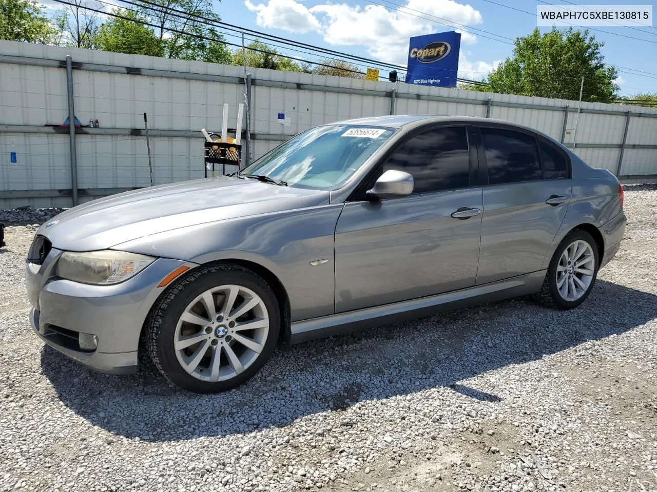 2011 BMW 328 I VIN: WBAPH7C5XBE130815 Lot: 52856614