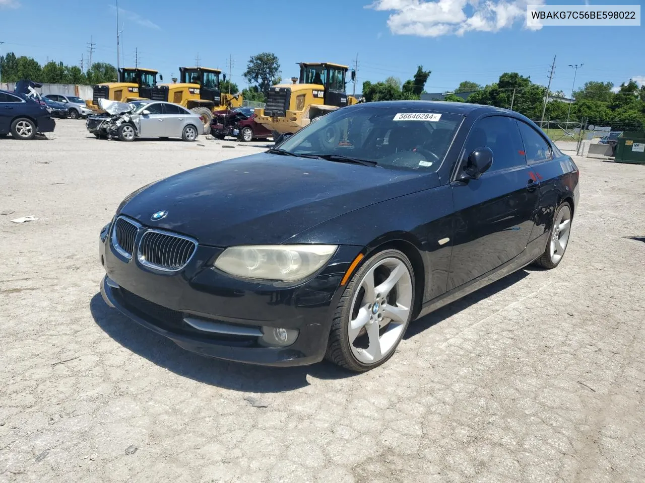 WBAKG7C56BE598022 2011 BMW 335 I