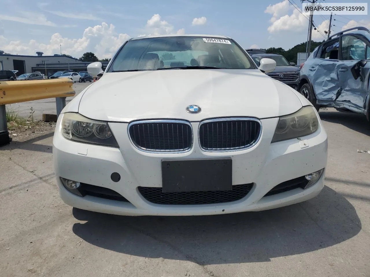 2011 BMW 328 Xi Sulev VIN: WBAPK5C53BF125990 Lot: 59947874