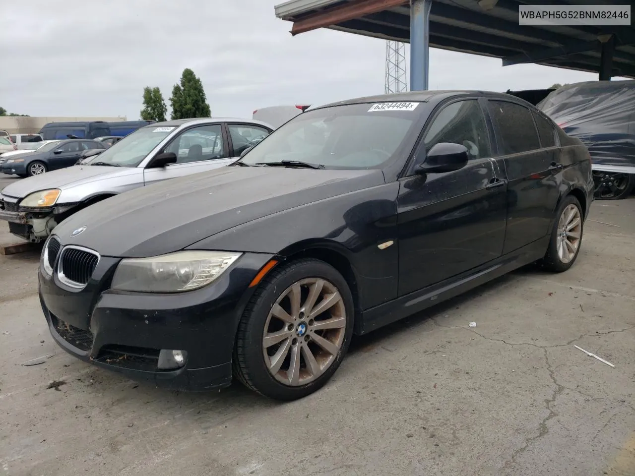 2011 BMW 328 I Sulev VIN: WBAPH5G52BNM82446 Lot: 63244494