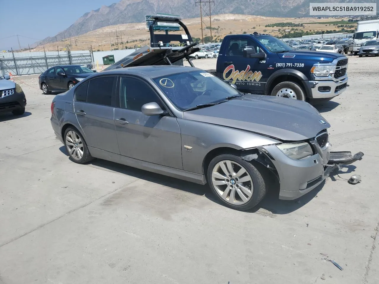 2011 BMW 335 Xi VIN: WBAPL5C51BA919252 Lot: 64899284