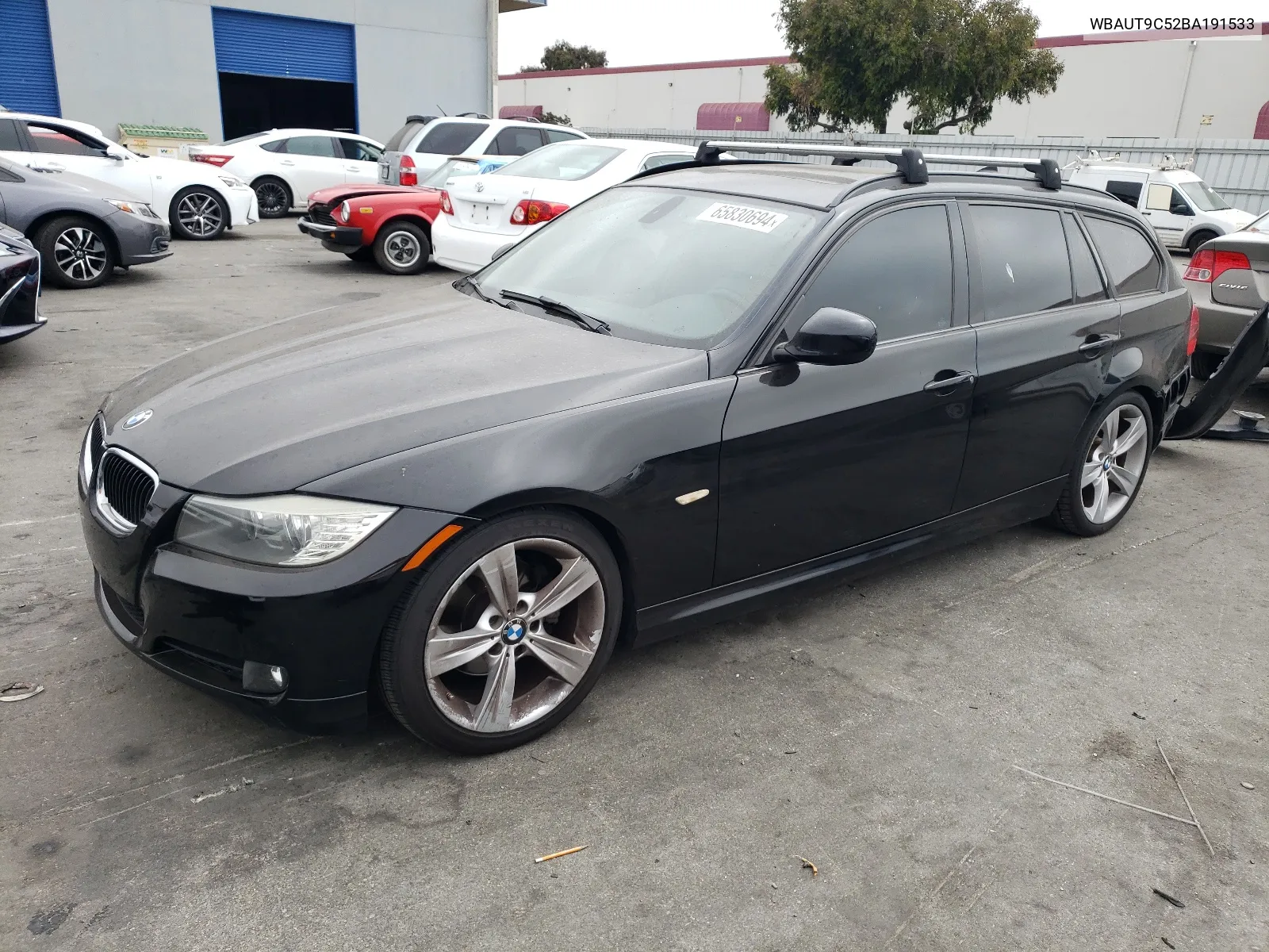 2011 BMW 328 I VIN: WBAUT9C52BA191533 Lot: 65830694