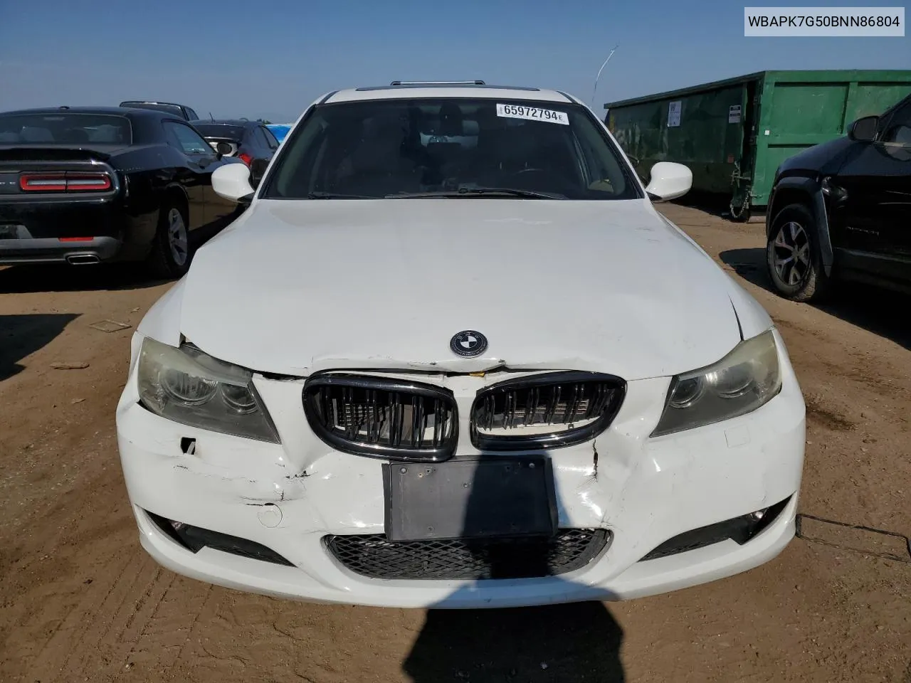 WBAPK7G50BNN86804 2011 BMW 328 Xi