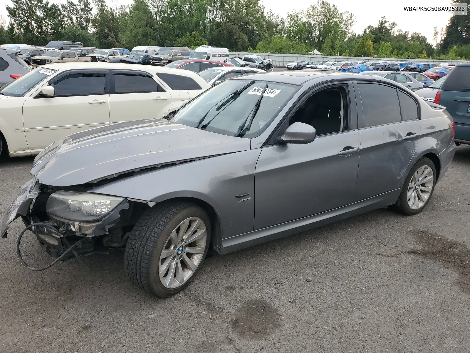 2011 BMW 328 Xi Sulev VIN: WBAPK5C50BA995323 Lot: 66634254