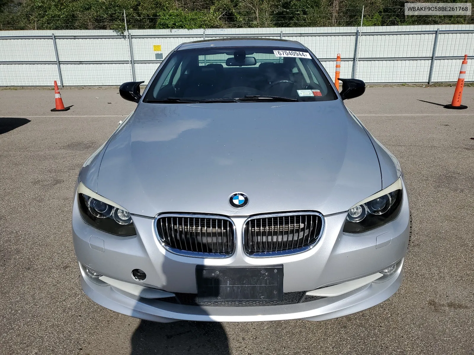 2011 BMW 335 Xi VIN: WBAKF9C58BE261768 Lot: 67040944