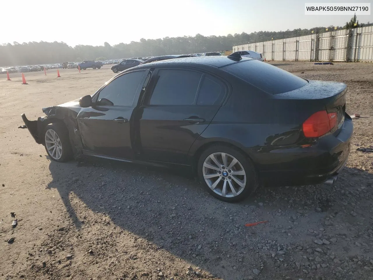 WBAPK5G59BNN27190 2011 BMW 328 Xi Sulev