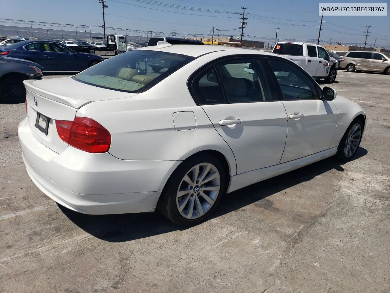 2011 BMW 328 I VIN: WBAPH7C53BE678767 Lot: 69096674