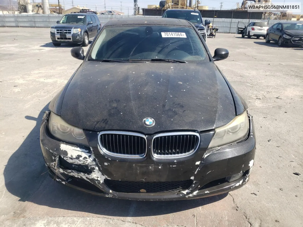 2011 BMW 328 I Sulev VIN: WBAPH5G56BNM81851 Lot: 70141564