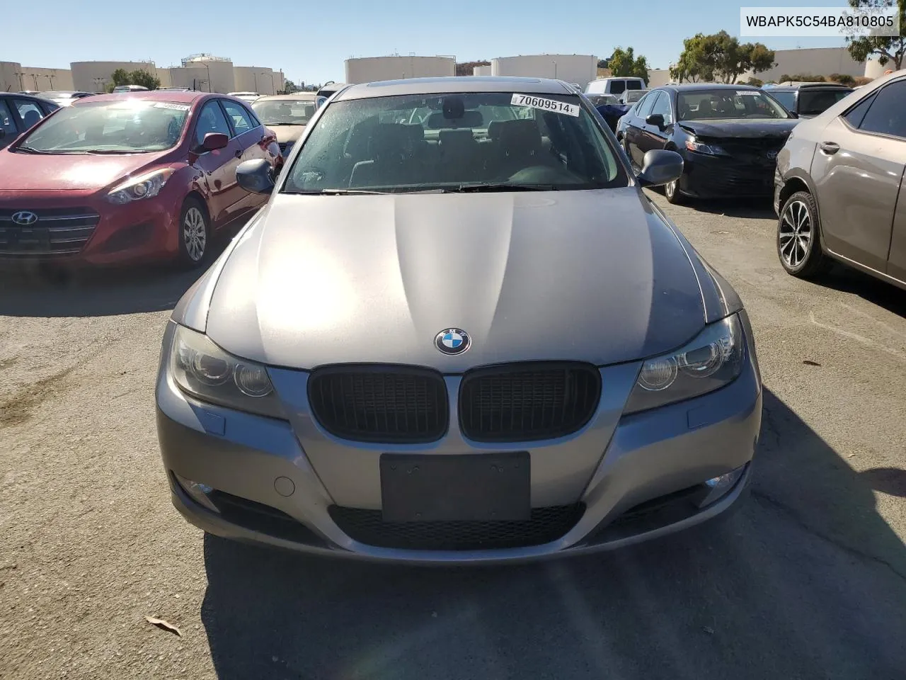 2011 BMW 328 Xi Sulev VIN: WBAPK5C54BA810805 Lot: 70609514