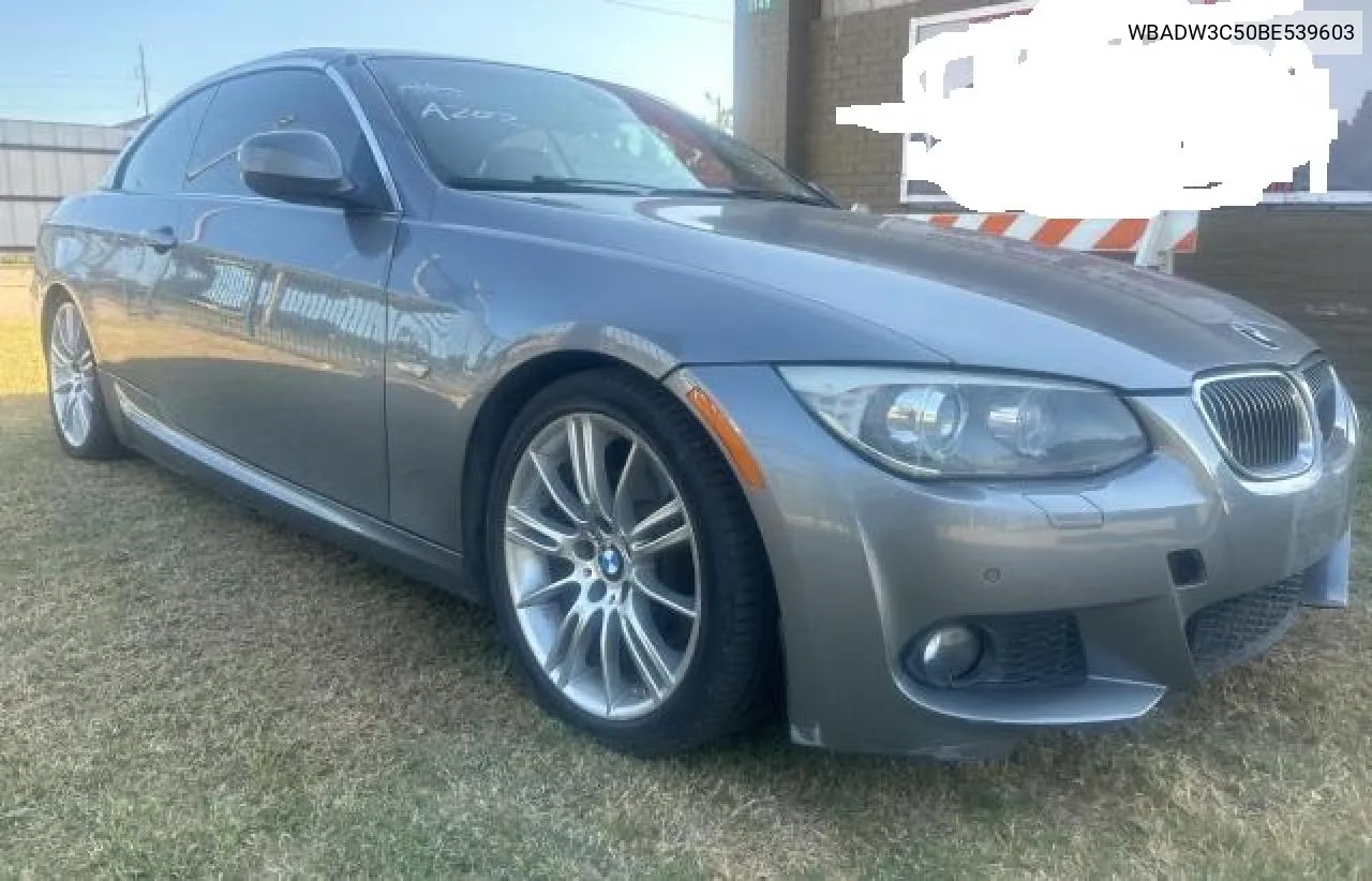 WBADW3C50BE539603 2011 BMW 328 I