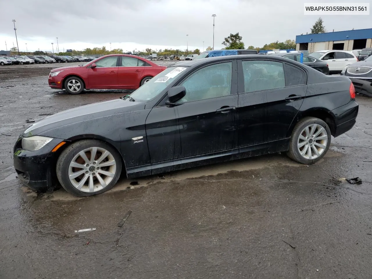 2011 BMW 328 Xi Sulev VIN: WBAPK5G55BNN31561 Lot: 71183843