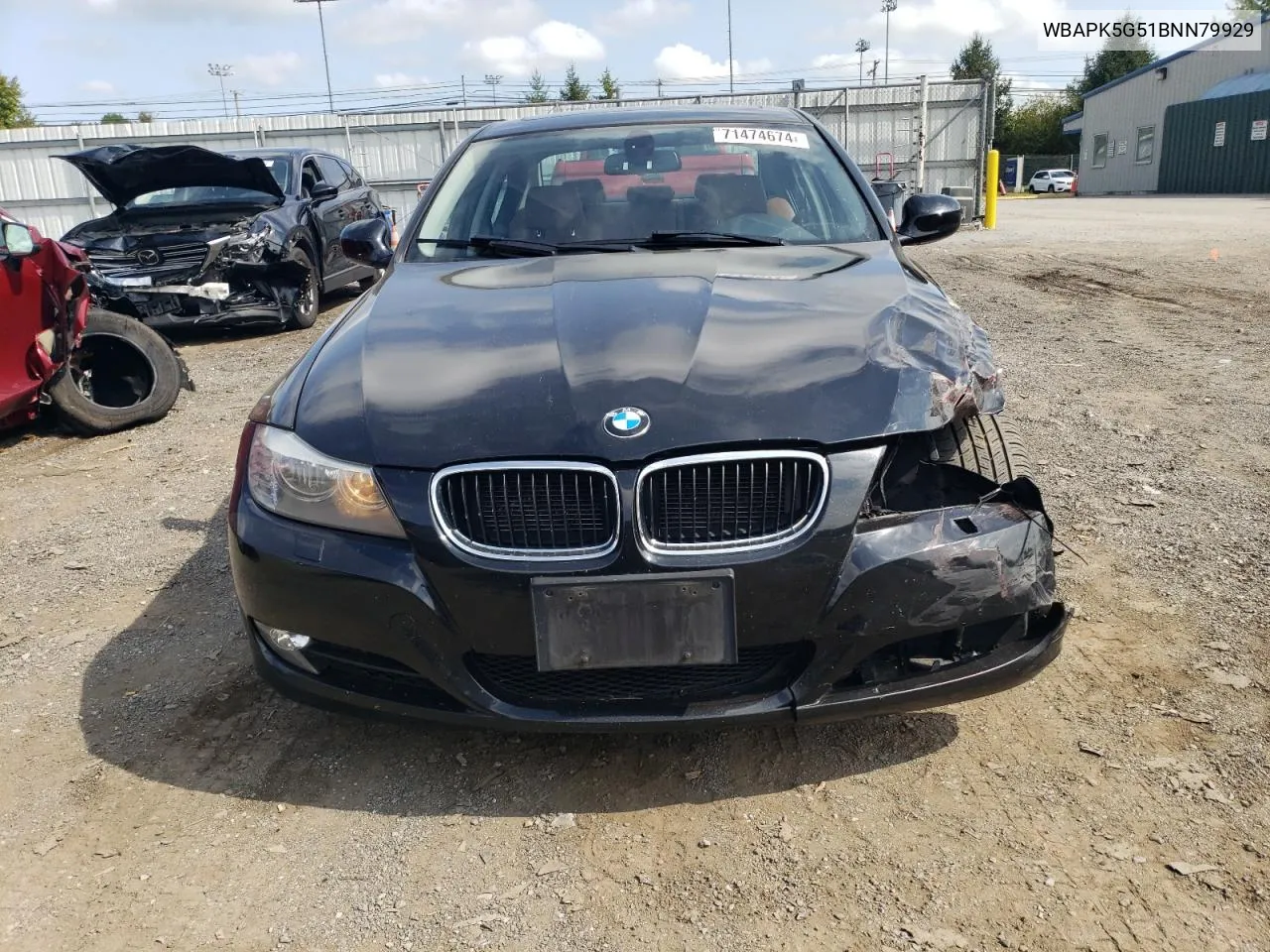 2011 BMW 328 Xi Sulev VIN: WBAPK5G51BNN79929 Lot: 71474674