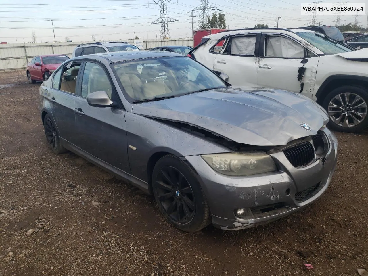 2011 BMW 328 I VIN: WBAPH7C5XBE850924 Lot: 71568894