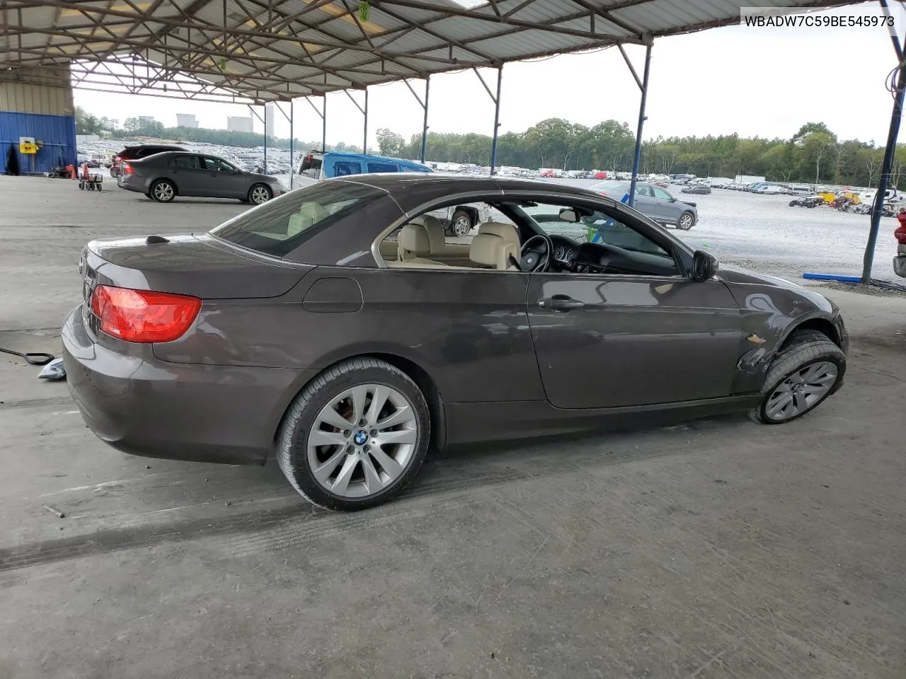 2011 BMW 328 I Sulev VIN: WBADW7C59BE545973 Lot: 71655544