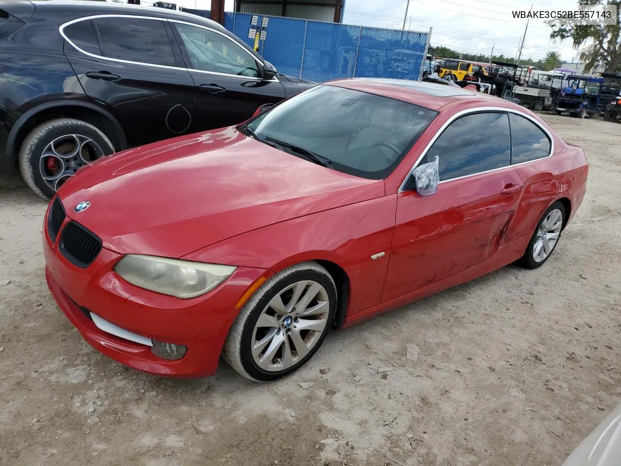 2011 BMW 328 I VIN: WBAKE3C52BE557143 Lot: 73976264