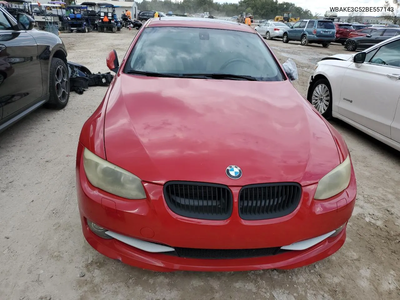 2011 BMW 328 I VIN: WBAKE3C52BE557143 Lot: 73976264