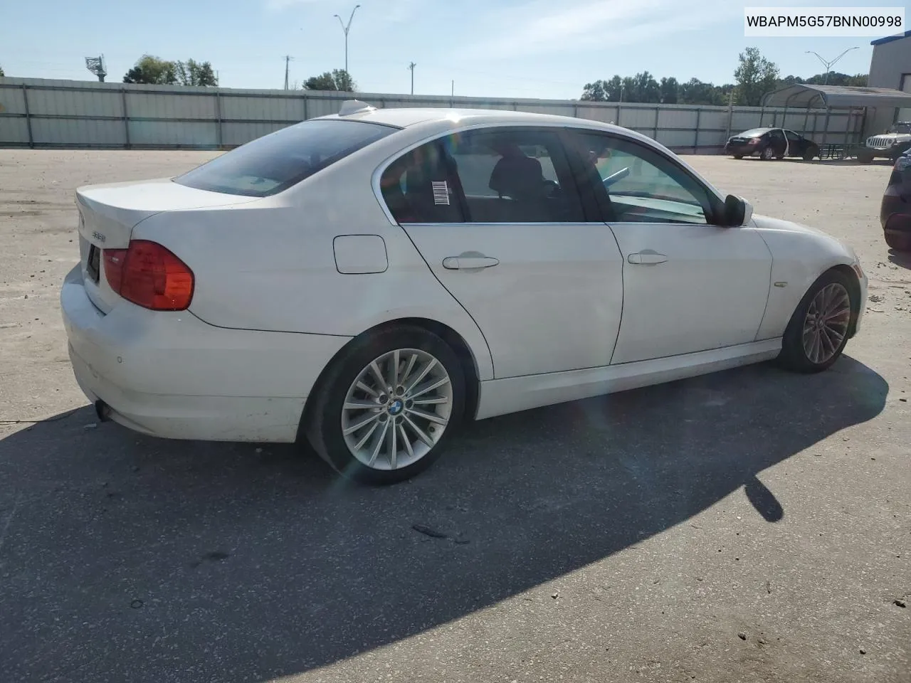 WBAPM5G57BNN00998 2011 BMW 335 I