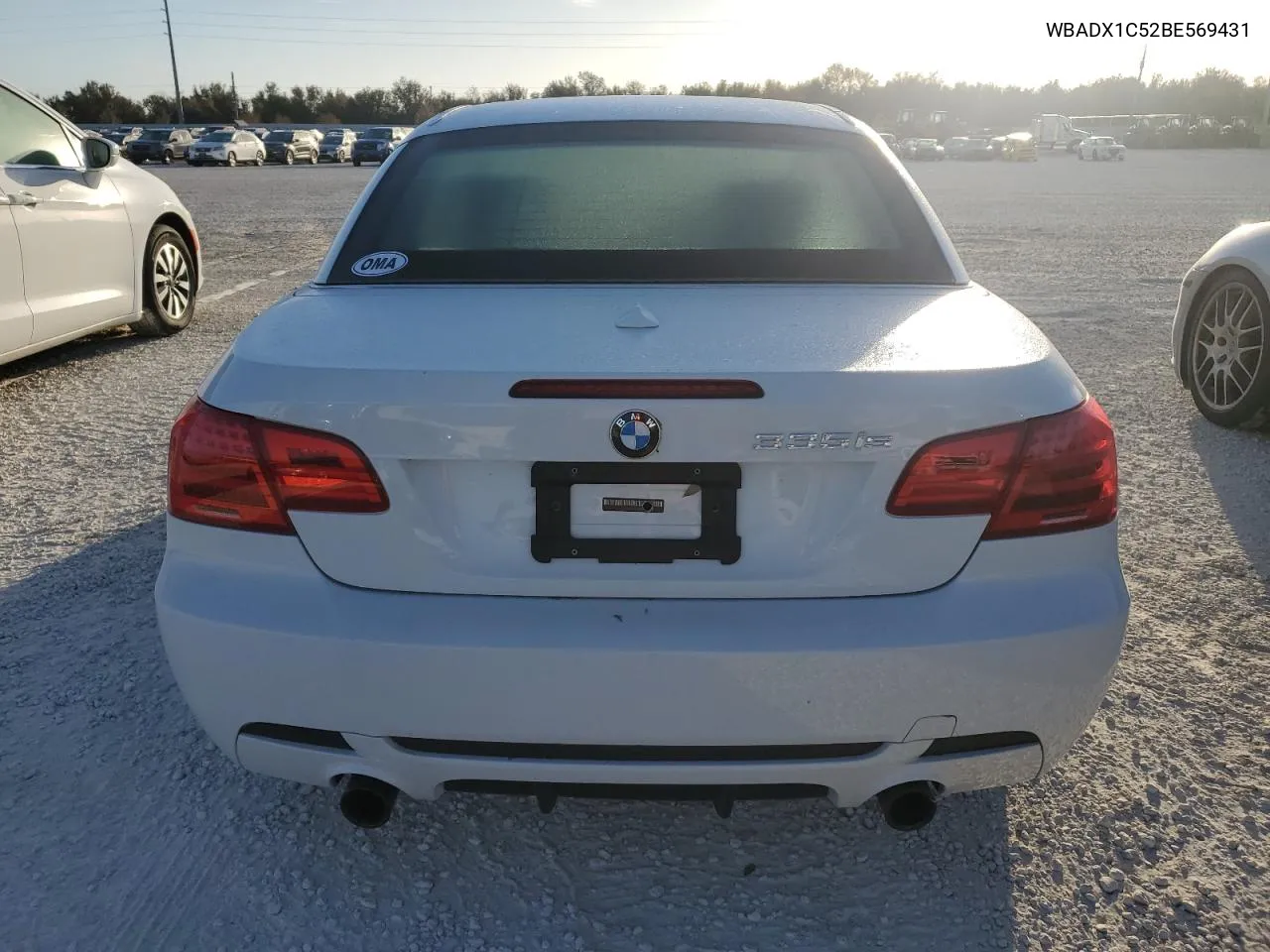 2011 BMW 335 Is VIN: WBADX1C52BE569431 Lot: 74744894