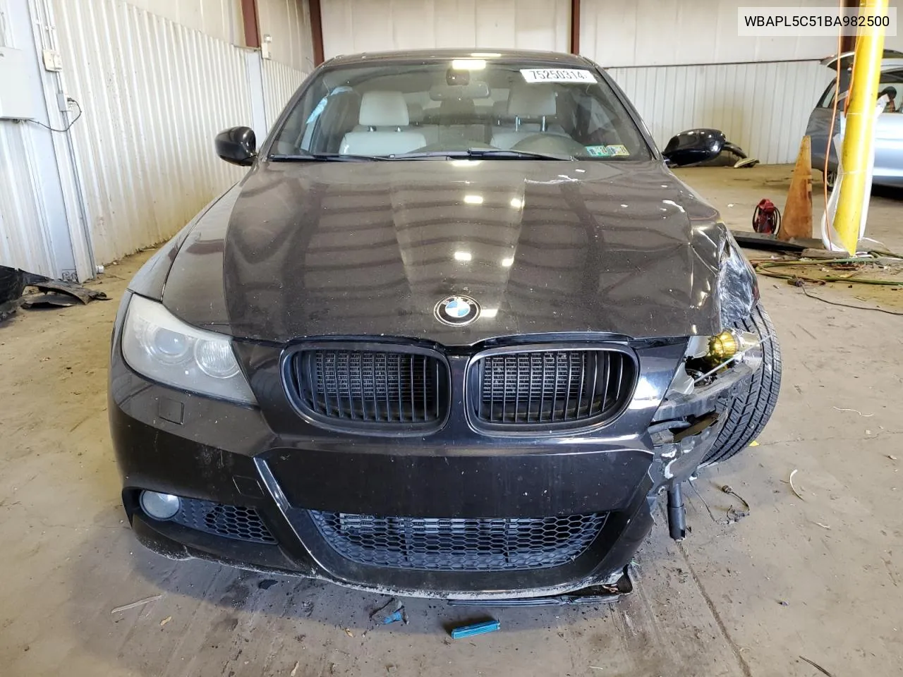 WBAPL5C51BA982500 2011 BMW 335 Xi