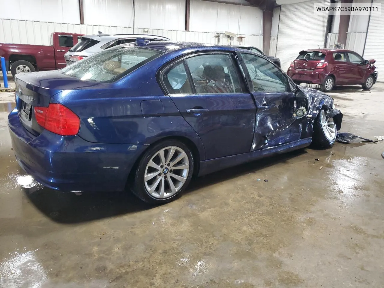 2011 BMW 328 Xi VIN: WBAPK7C59BA970111 Lot: 75449004