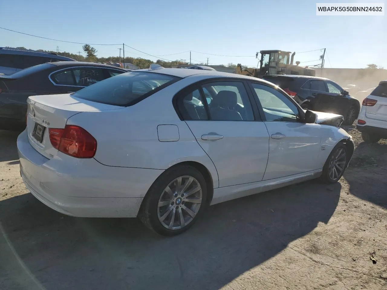 2011 BMW 328 Xi Sulev VIN: WBAPK5G50BNN24632 Lot: 75602684