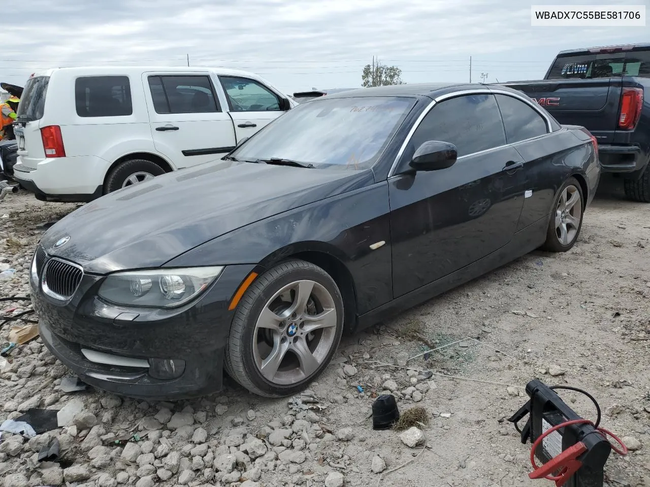 2011 BMW 335 I VIN: WBADX7C55BE581706 Lot: 76274624