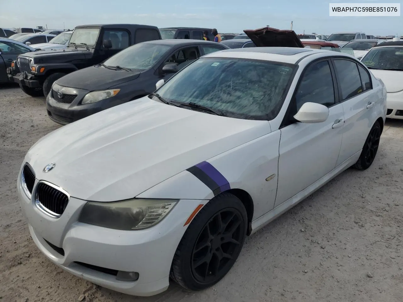 2011 BMW 328 I VIN: WBAPH7C59BE851076 Lot: 76577464