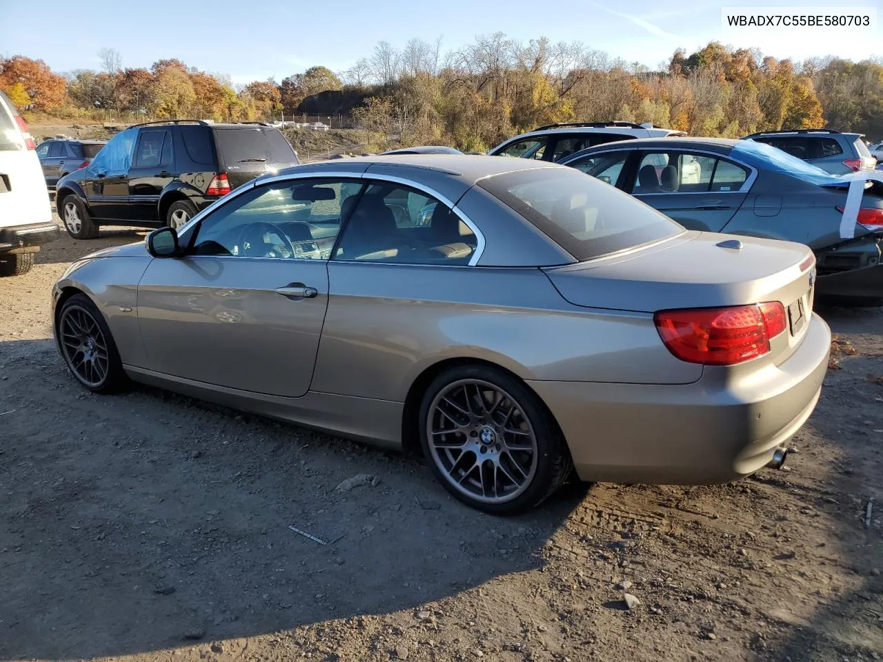 2011 BMW 335 I VIN: WBADX7C55BE580703 Lot: 76980544