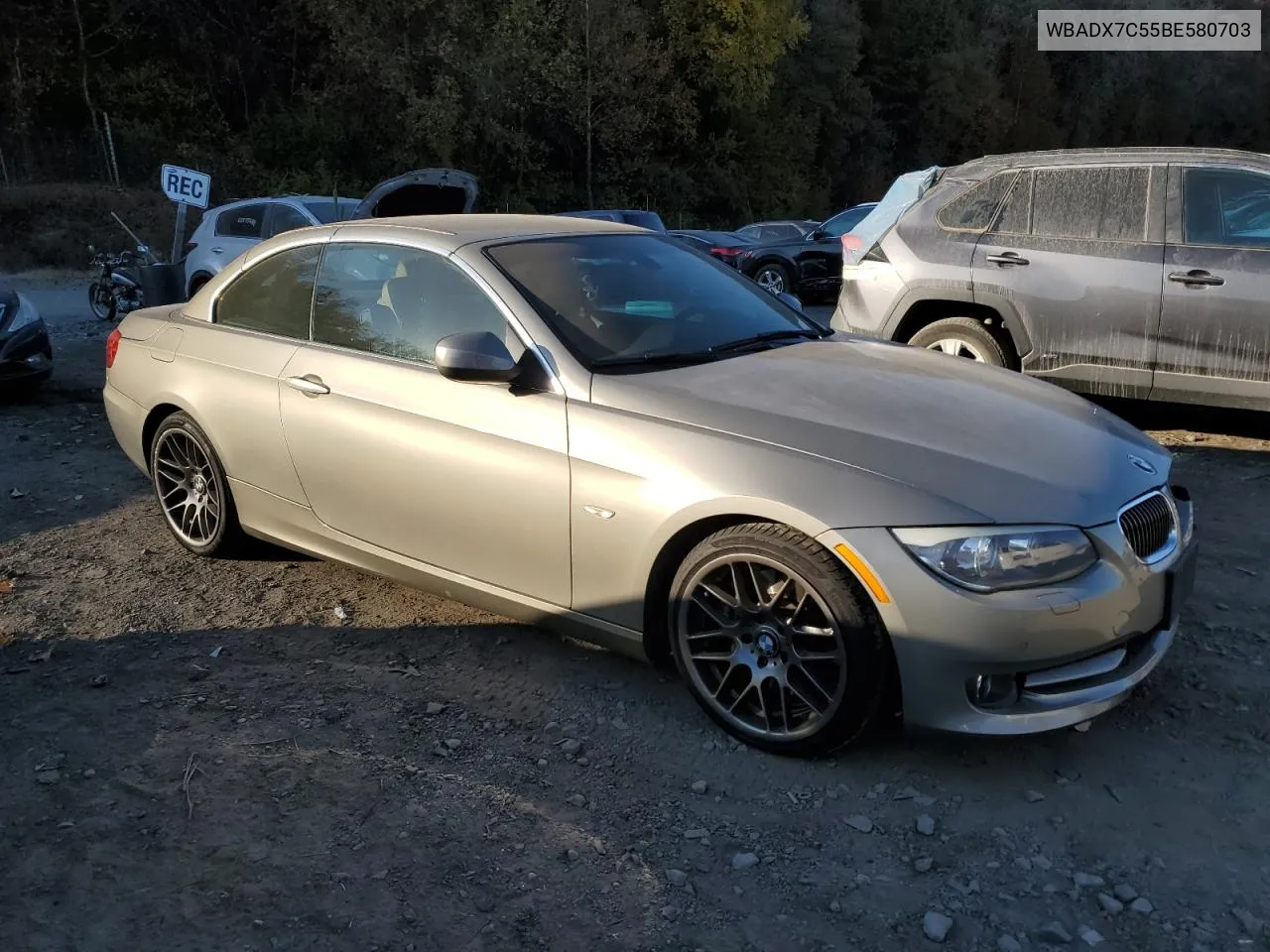 2011 BMW 335 I VIN: WBADX7C55BE580703 Lot: 76980544