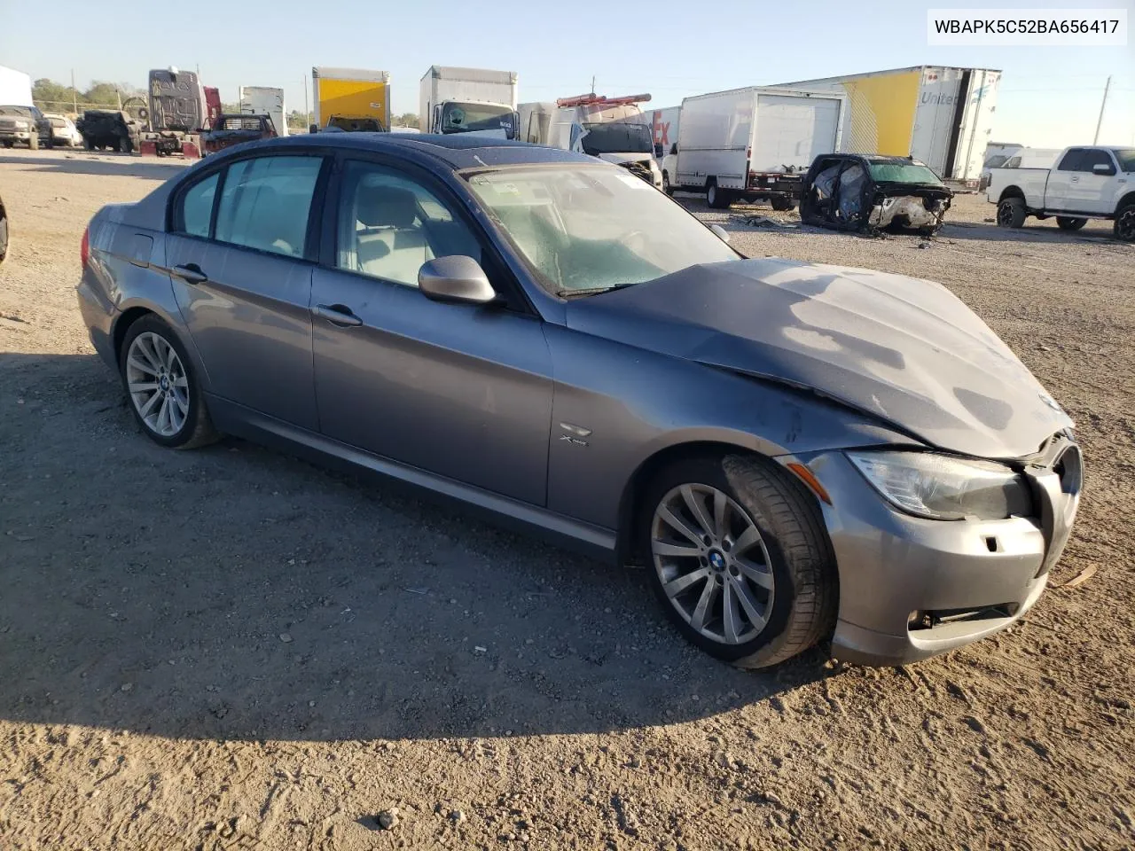 2011 BMW 328 Xi Sulev VIN: WBAPK5C52BA656417 Lot: 77049074