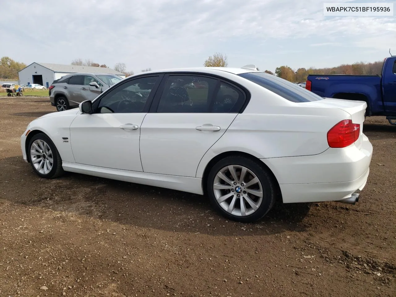 2011 BMW 328 Xi VIN: WBAPK7C51BF195936 Lot: 77668894