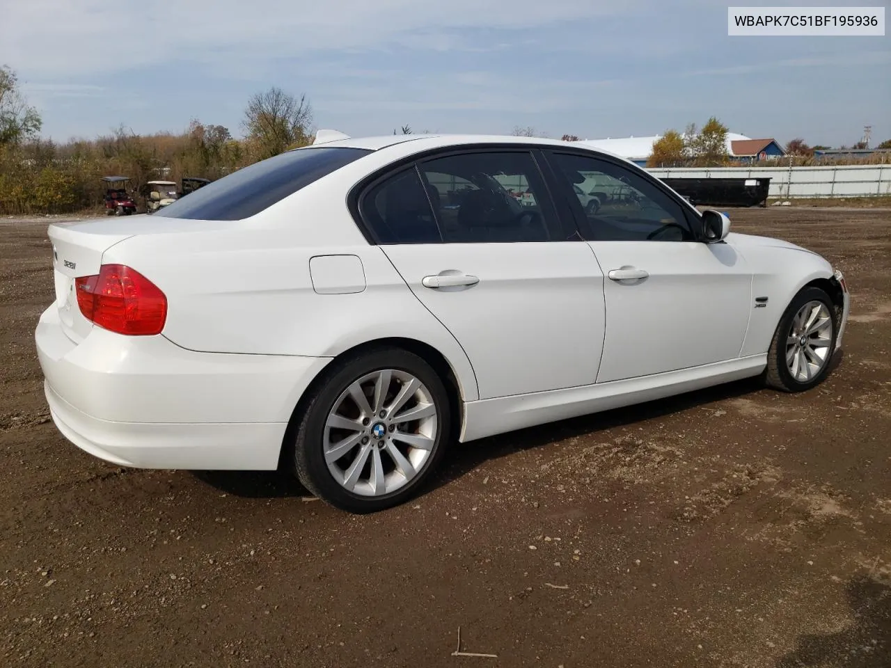 2011 BMW 328 Xi VIN: WBAPK7C51BF195936 Lot: 77668894