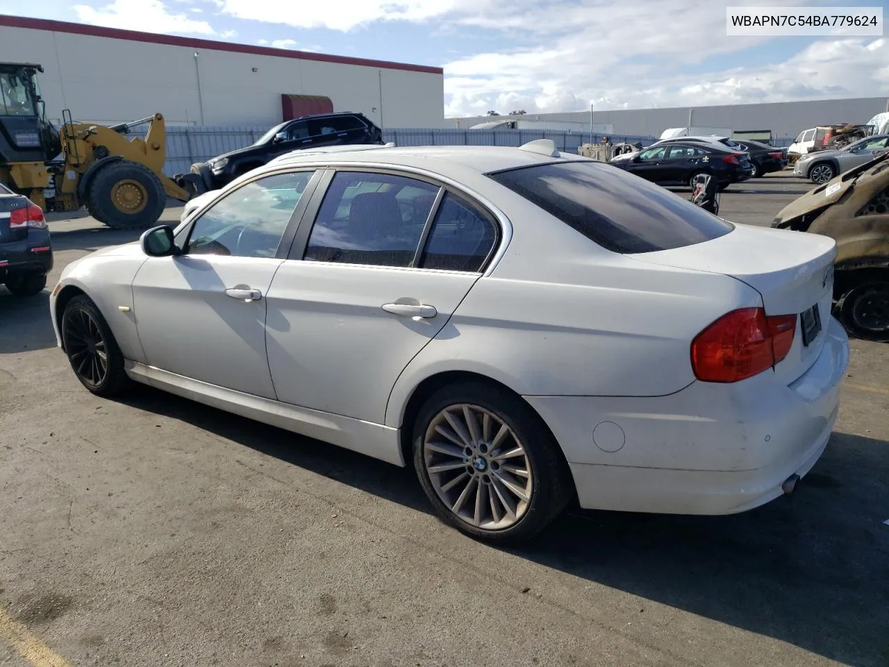 2011 BMW 335 D VIN: WBAPN7C54BA779624 Lot: 78289104