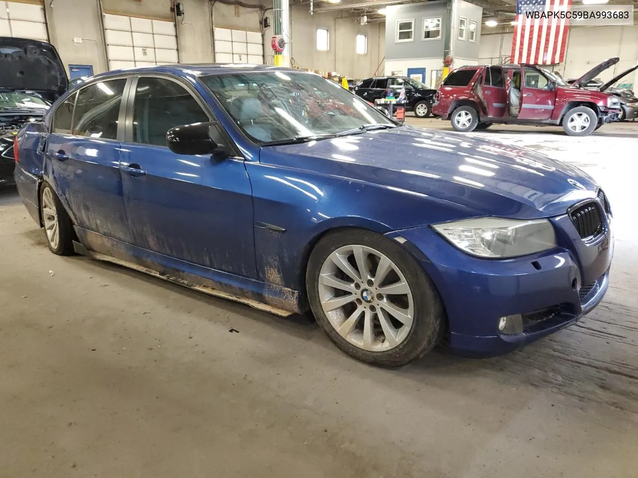 2011 BMW 328 Xi Sulev VIN: WBAPK5C59BA993683 Lot: 79027374