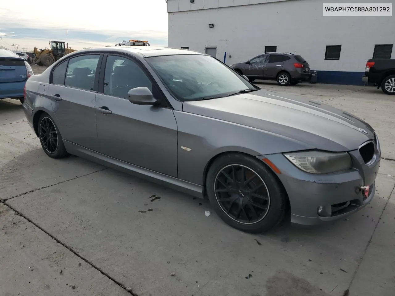 2011 BMW 328 I VIN: WBAPH7C58BA801292 Lot: 79581924