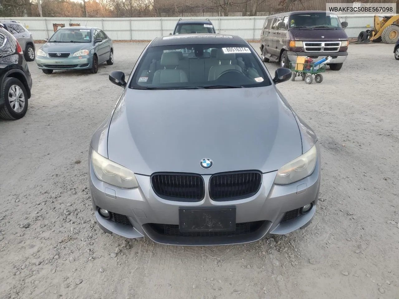 2011 BMW 328 Xi VIN: WBAKF3C50BE567098 Lot: 80516374