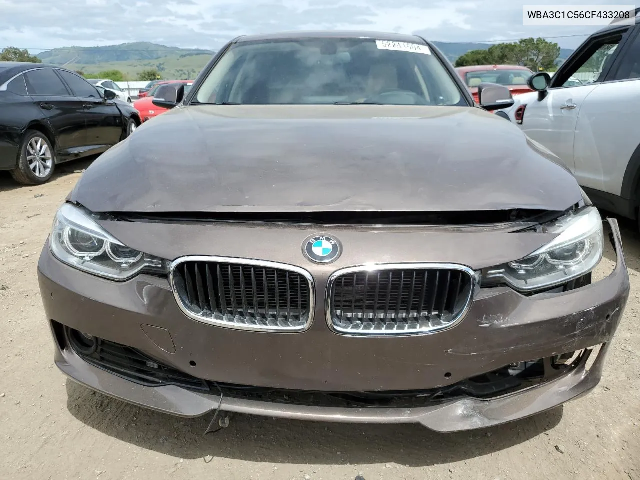 2012 BMW 328 I Sulev VIN: WBA3C1C56CF433208 Lot: 52241604