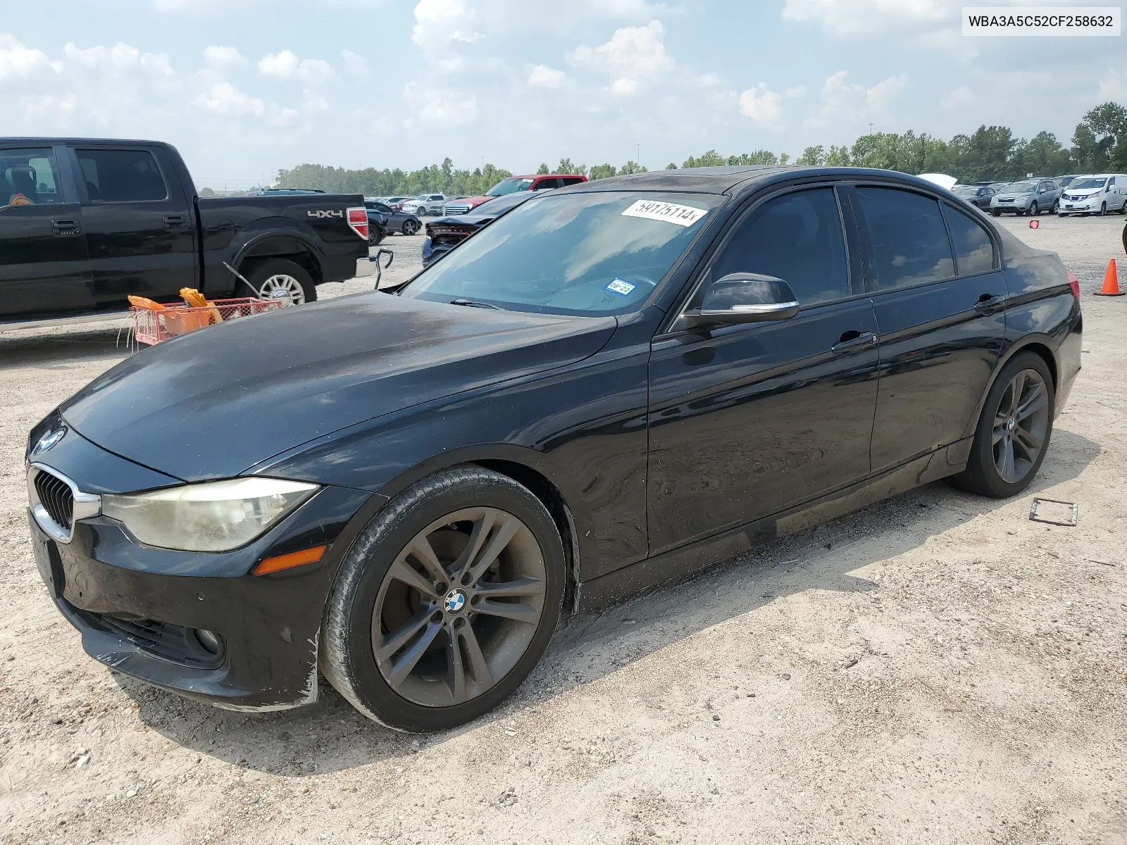 2012 BMW 328 I VIN: WBA3A5C52CF258632 Lot: 59175114