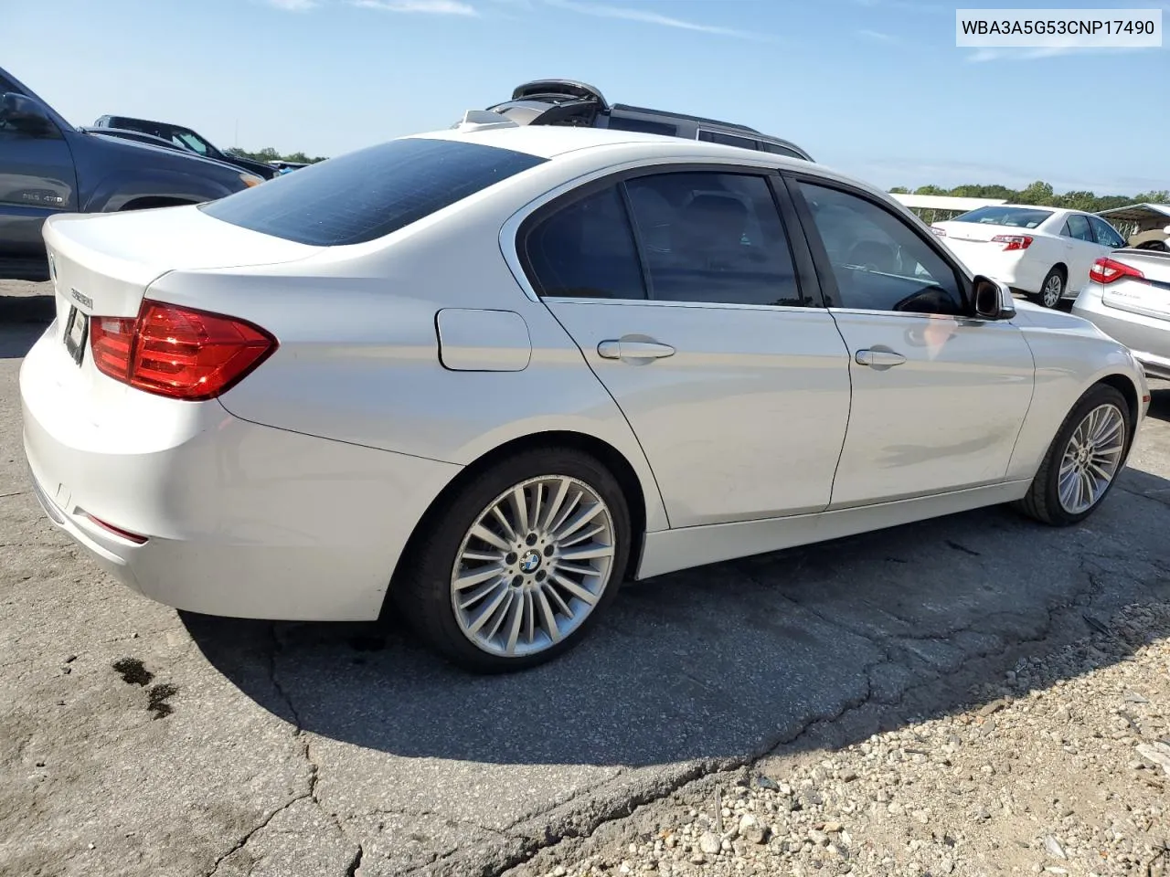 2012 BMW 328 I VIN: WBA3A5G53CNP17490 Lot: 71375114