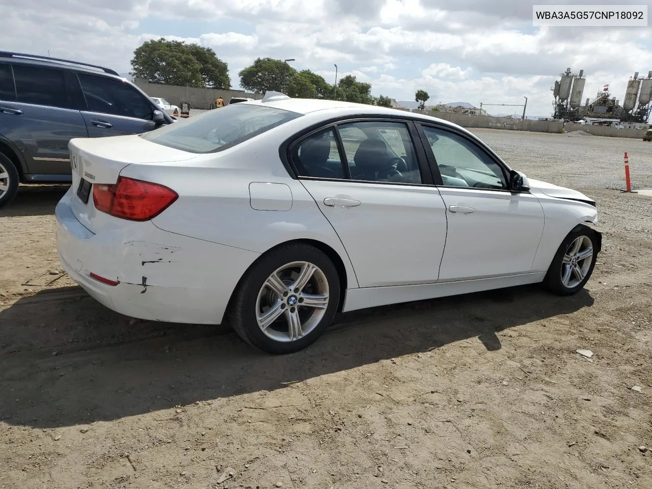 2012 BMW 328 I VIN: WBA3A5G57CNP18092 Lot: 71596854