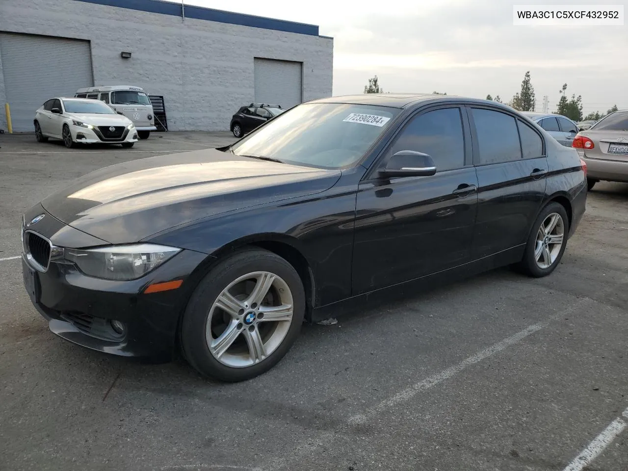 2012 BMW 328 I Sulev VIN: WBA3C1C5XCF432952 Lot: 72390284