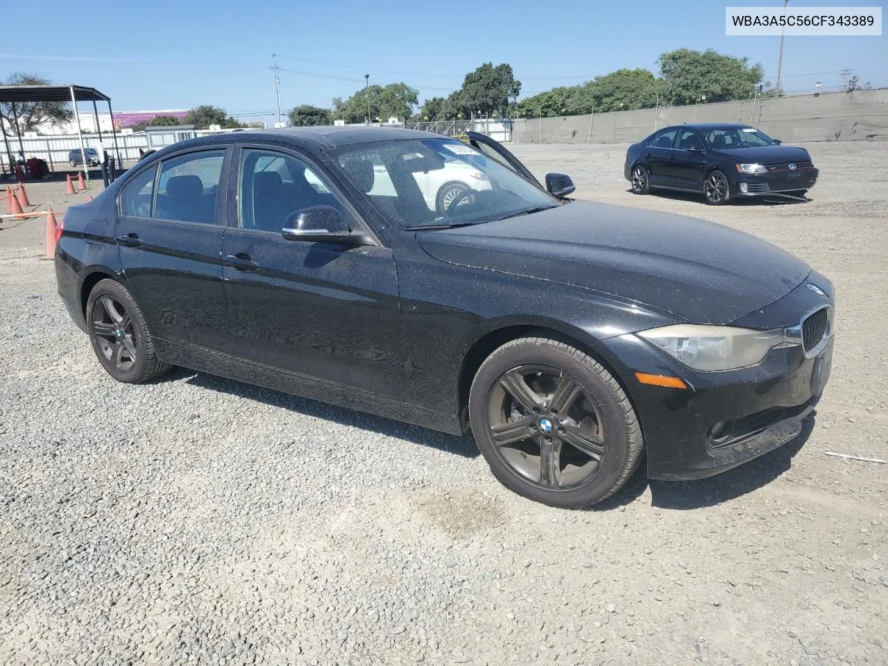 2012 BMW 328 I VIN: WBA3A5C56CF343389 Lot: 72763134