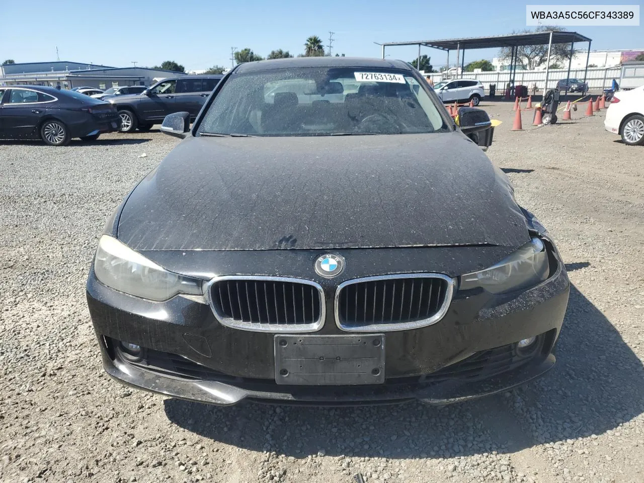 2012 BMW 328 I VIN: WBA3A5C56CF343389 Lot: 72763134