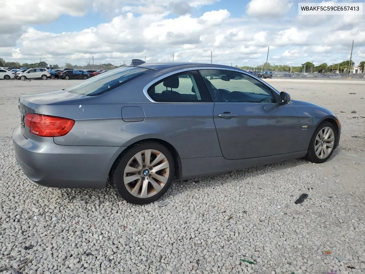 2012 BMW 328 Xi Sulev VIN: WBAKF5C59CE657413 Lot: 79360204