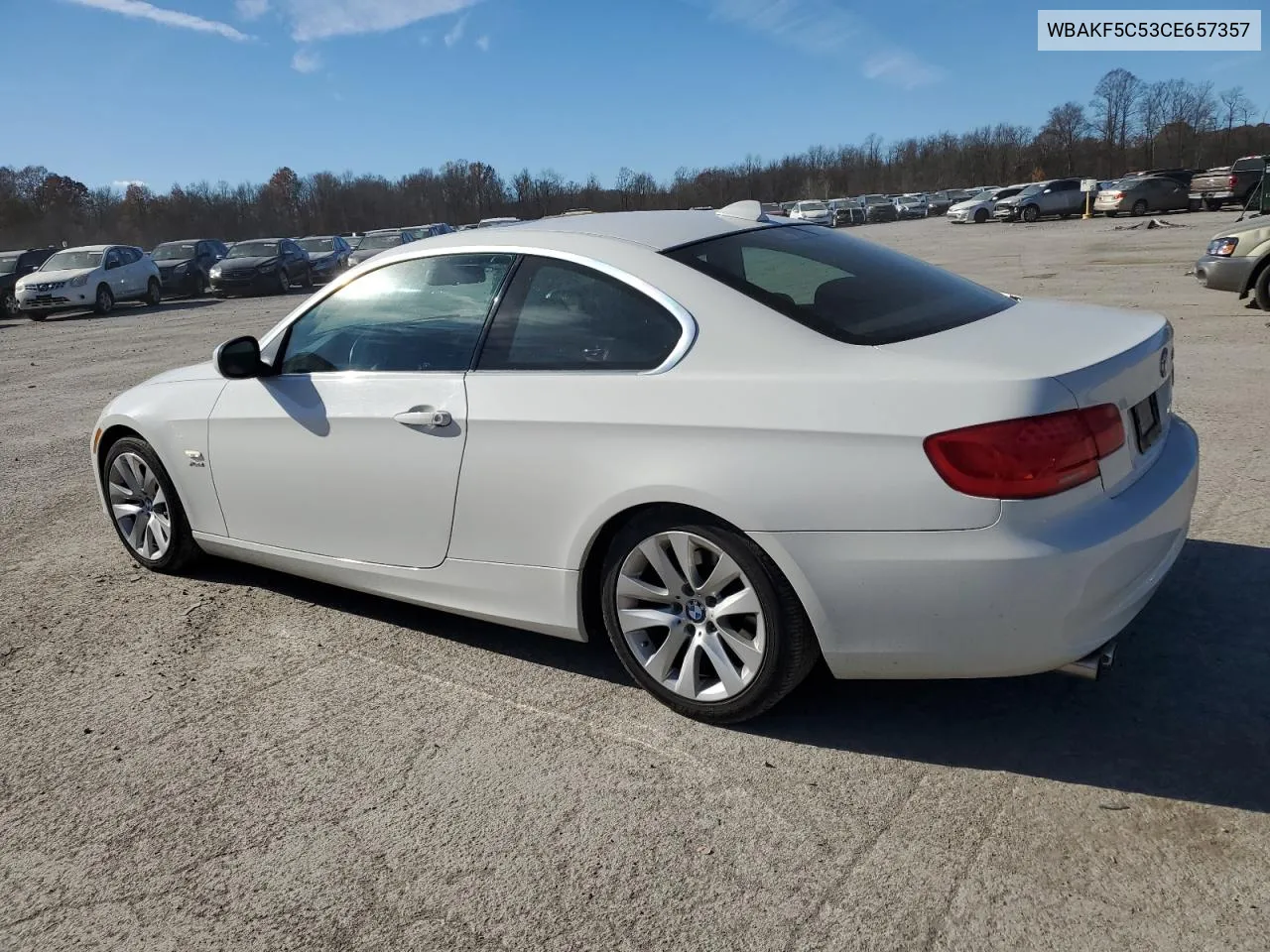 2012 BMW 328 Xi Sulev VIN: WBAKF5C53CE657357 Lot: 79579944