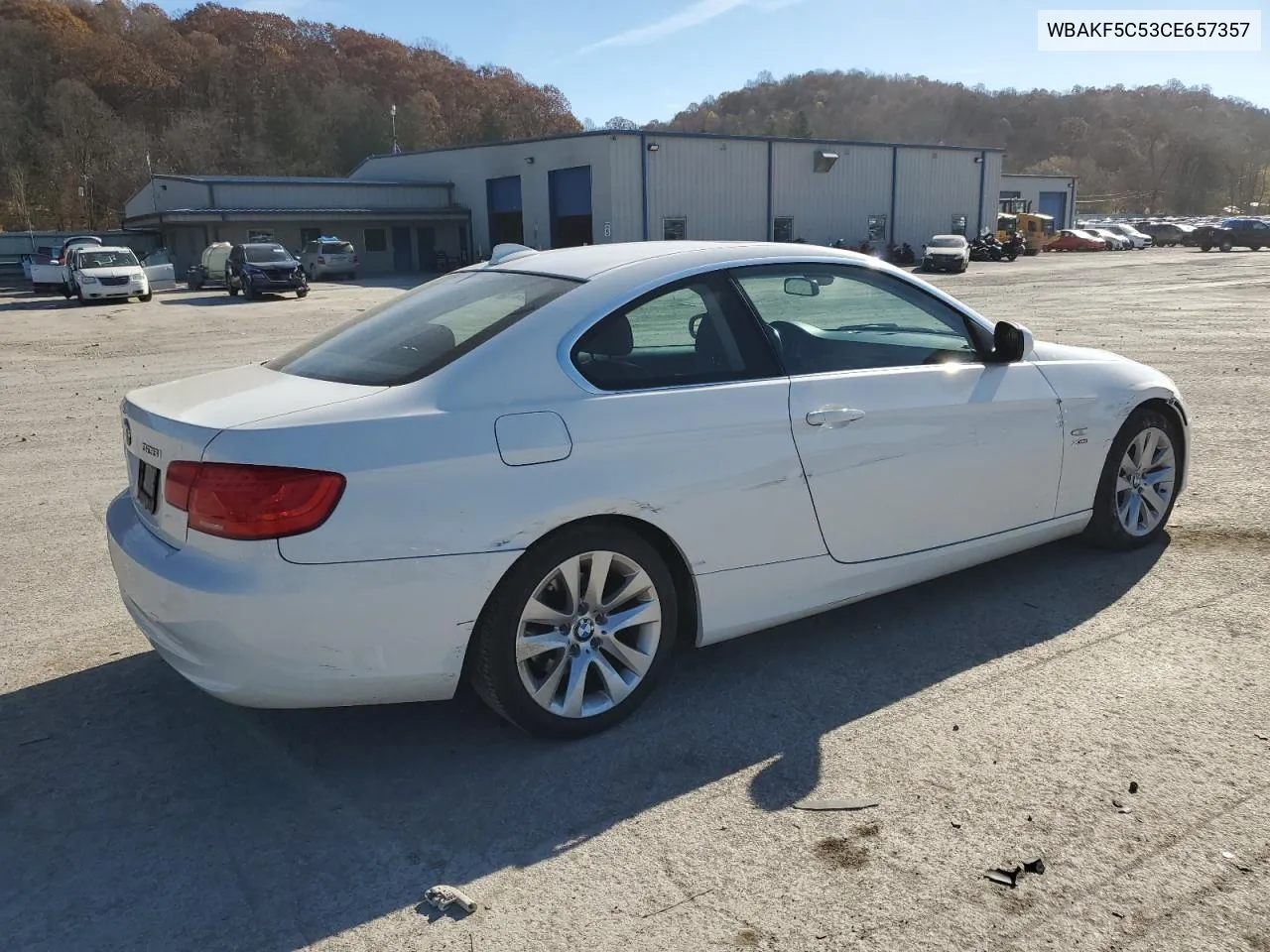 2012 BMW 328 Xi Sulev VIN: WBAKF5C53CE657357 Lot: 79579944