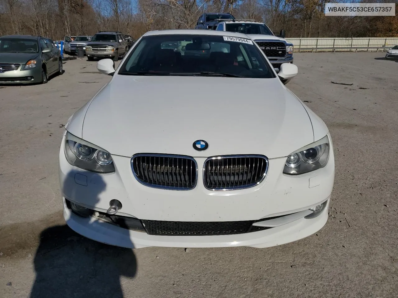 2012 BMW 328 Xi Sulev VIN: WBAKF5C53CE657357 Lot: 79579944