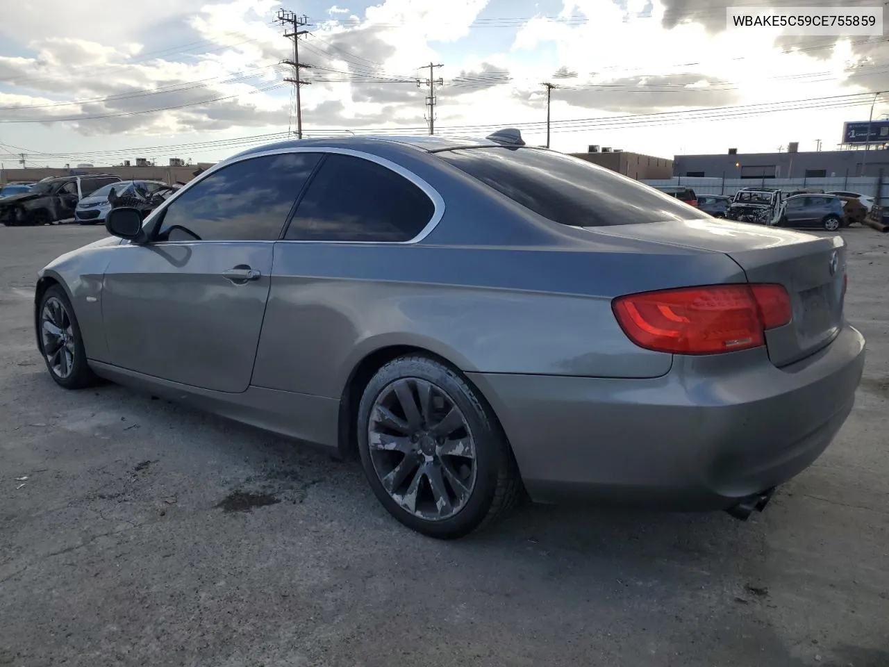 2012 BMW 328 I Sulev VIN: WBAKE5C59CE755859 Lot: 81342714