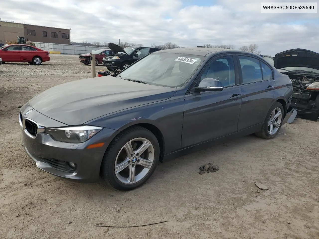 2013 BMW 328 Xi VIN: WBA3B3C50DF539640 Lot: 43059104